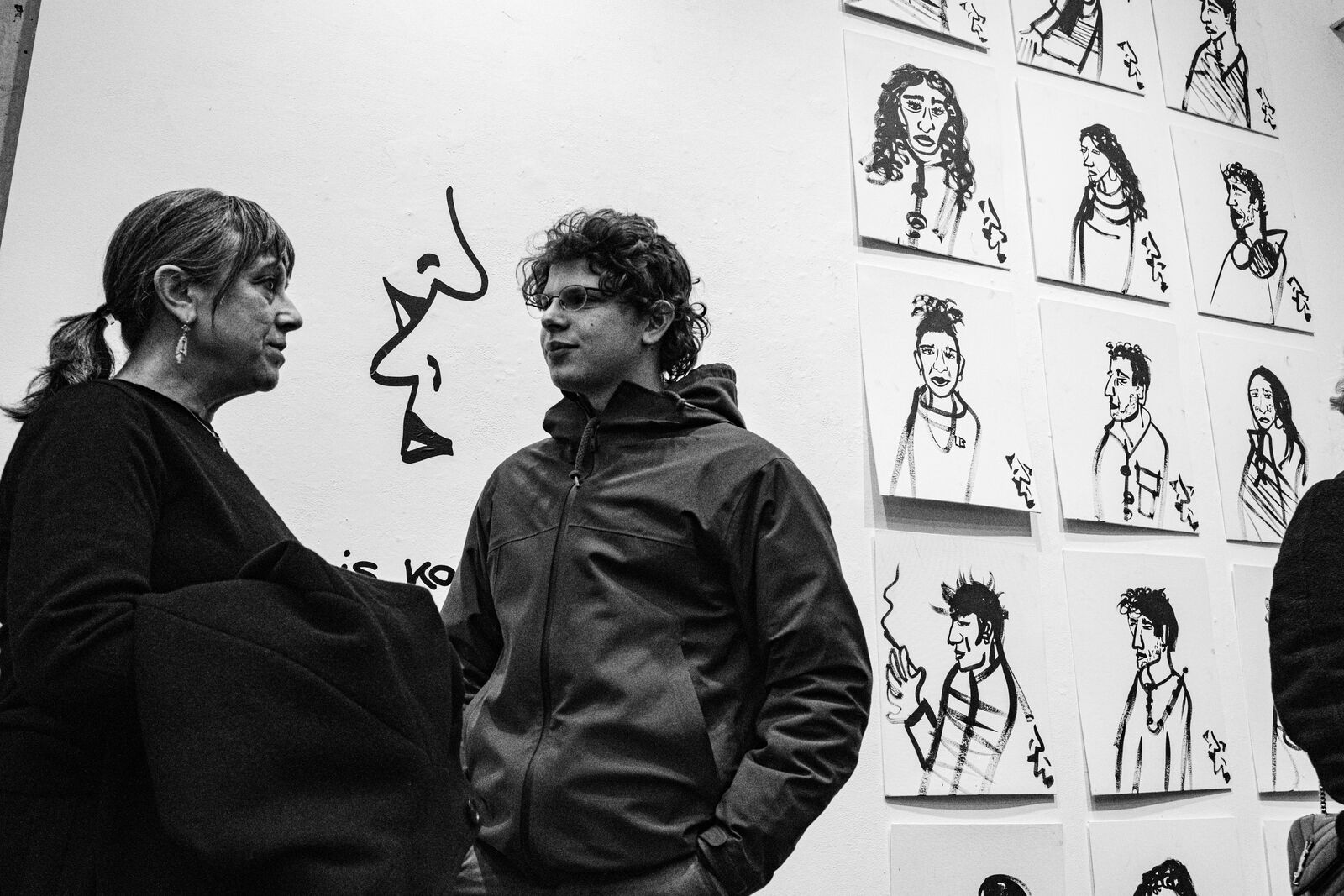 The 100 portraits opening, photo 11