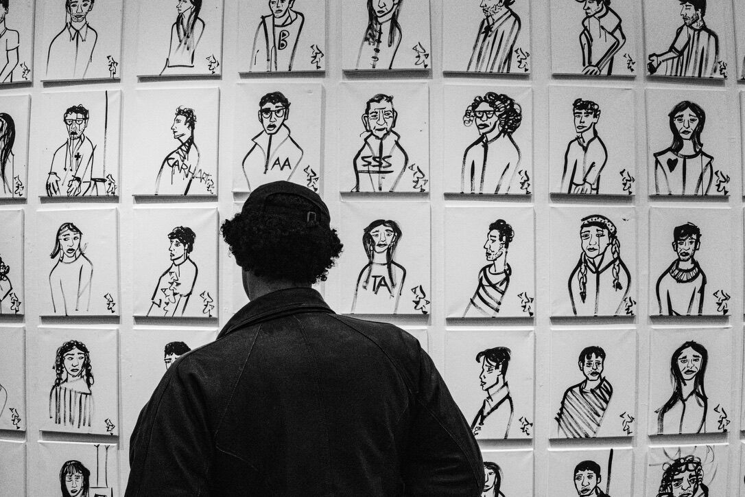 The 100 portraits opening, photo 6